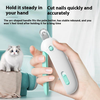 2-In-1 Cat Nail Clipper Trimmer, Suitable for Trimming Toes and Claws of Cats of 1-3.5Mm Sizes Cozyvibes Petlife Tools Portable