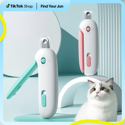 2-In-1 Cat Nail Clipper Trimmer, Suitable for Trimming Toes and Claws of Cats of 1-3.5Mm Sizes Cozyvibes Petlife Tools Portable
